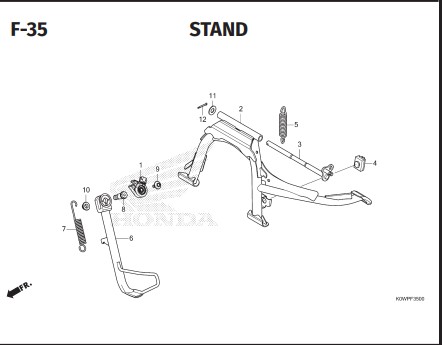 Katalog Suku Cadang Honda ADV 160