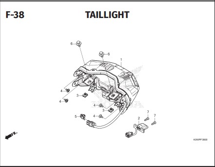 Katalog Suku Cadang Honda ADV 160