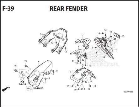 Katalog Suku Cadang Honda ADV 160