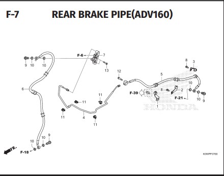 Katalog Suku Cadang Honda ADV 160