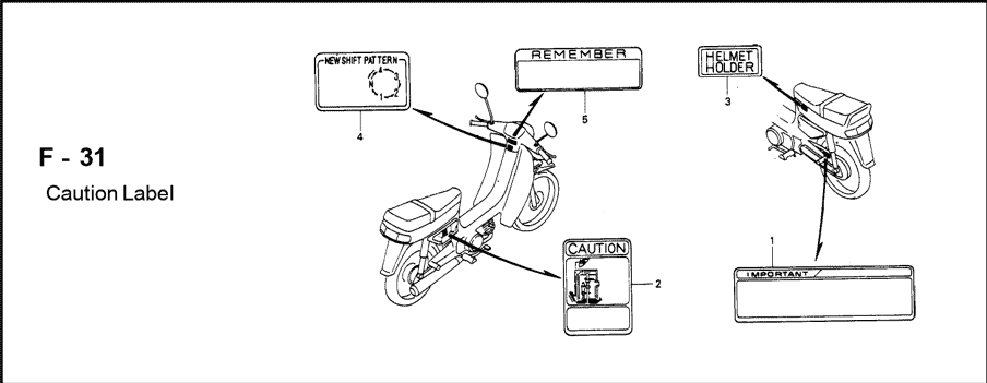 Katalog Suku Cadang Honda Astrea Legenda