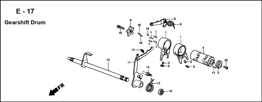 Katalog Suku Cadang Honda Astrea Legenda