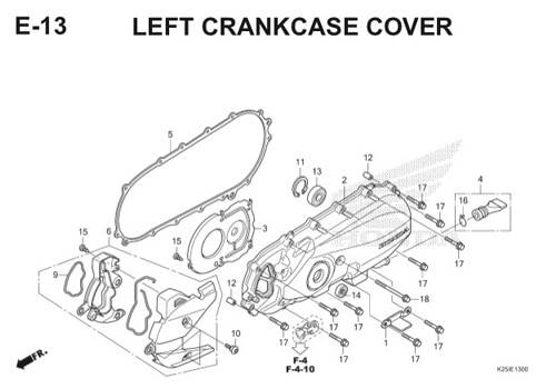Katalog Suku Cadang Honda BeAT eSP K25