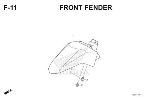 Katalog Suku Cadang Honda BeAT eSP K25