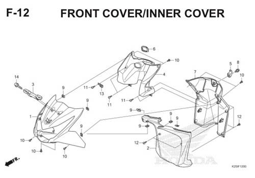 Katalog Suku Cadang Honda BeAT eSP K25