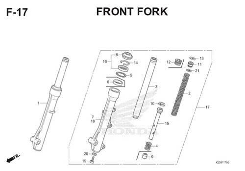 Katalog Suku Cadang Honda BeAT eSP K25
