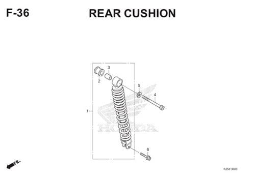Katalog Suku Cadang Honda BeAT eSP K25