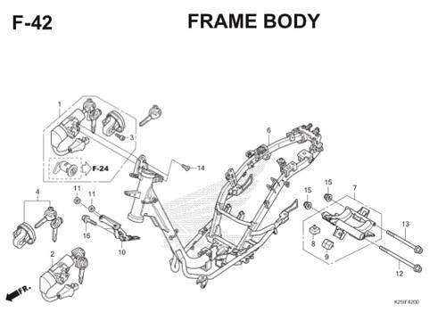 Katalog Suku Cadang Honda BeAT eSP K25