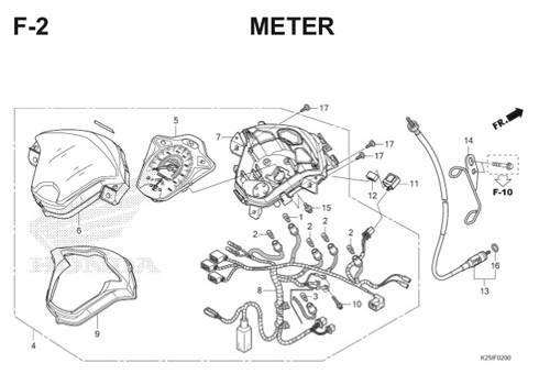 Katalog Suku Cadang Honda BeAT eSP K25