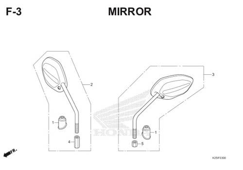 Katalog Suku Cadang Honda BeAT eSP K25