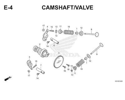 Katalog Suku Cadang Honda BeAT eSP K81