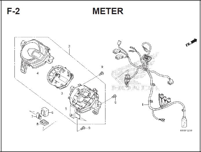 Katalog Suku Cadang Honda BeAT eSP K81