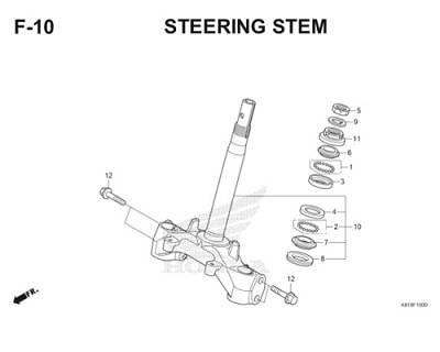 Katalog Suku Cadang Honda BeAT eSP K81