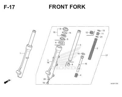 Katalog Suku Cadang Honda BeAT eSP K81