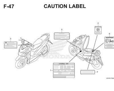 Katalog Suku Cadang Honda BeAT eSP K81