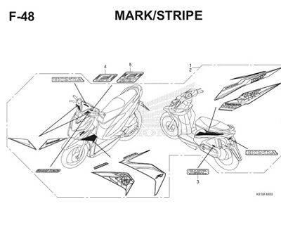 Katalog Suku Cadang Honda BeAT eSP K81