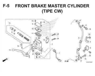 Katalog Suku Cadang Honda BeAT eSP K81