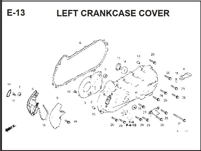 Katalog Suku Cadang Honda BeAT FI K25A
