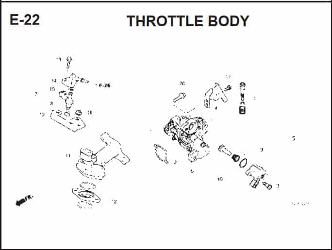 Katalog Suku Cadang Honda BeAT FI K25A