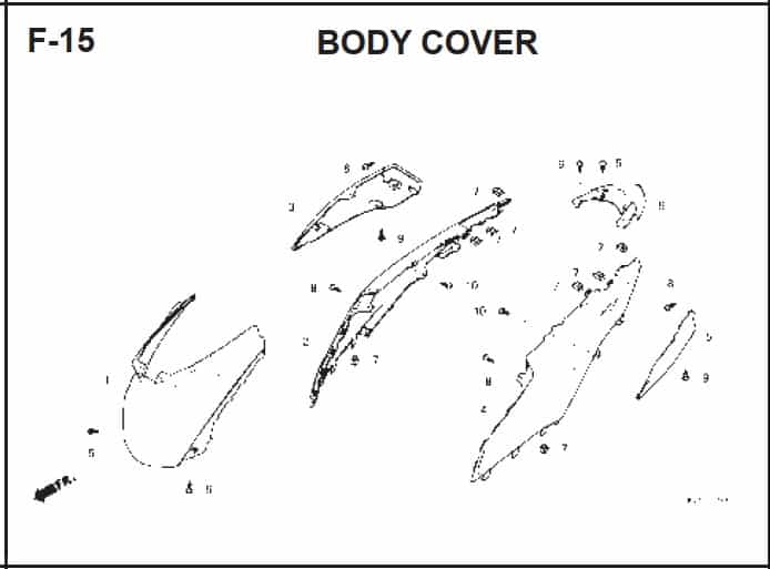 Katalog Suku Cadang Honda BeAT FI K25A