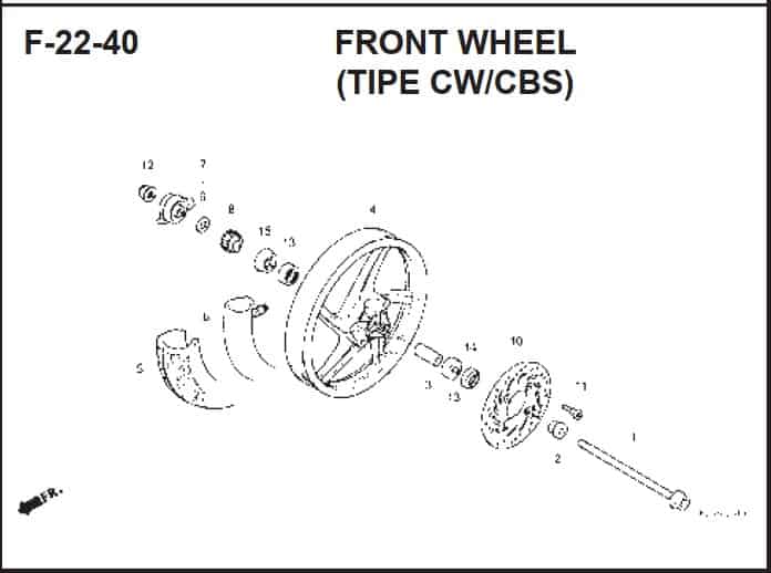 Katalog Suku Cadang Honda BeAT FI K25A