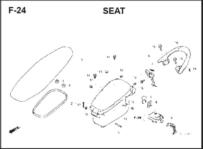 Katalog Suku Cadang Honda BeAT FI K25A