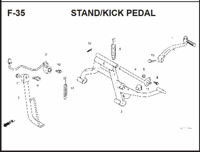 Katalog Suku Cadang Honda BeAT FI K25A