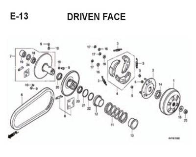 Katalog Suku Cadang Honda BeAT Karbu KVY
