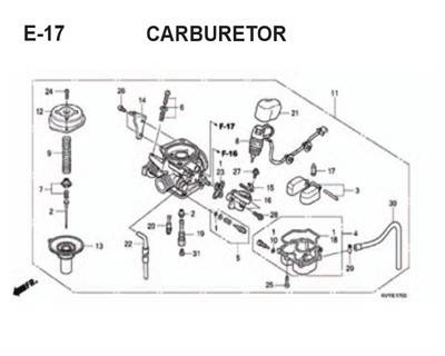 Katalog Suku Cadang Honda BeAT Karbu KVY