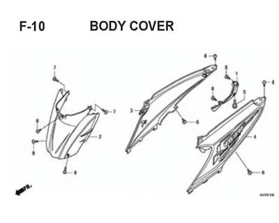 Katalog Suku Cadang Honda BeAT Karbu KVY