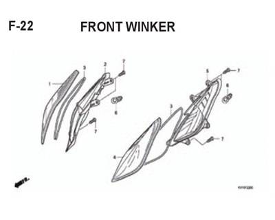 Katalog Suku Cadang Honda BeAT Karbu KVY