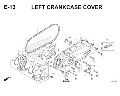 Katalog Suku Cadang Honda BeAT POP eSP K61