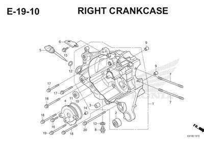 Katalog Suku Cadang Honda BeAT POP eSP K61