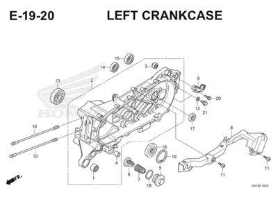 Katalog Suku Cadang Honda BeAT POP eSP K61