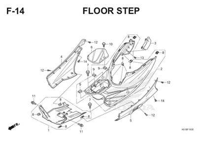 Katalog Suku Cadang Honda BeAT POP eSP K61