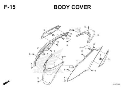 Katalog Suku Cadang Honda BeAT POP eSP K61