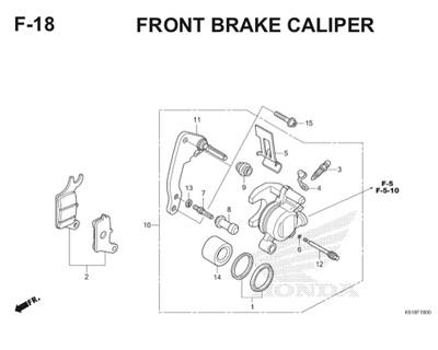 Katalog Suku Cadang Honda BeAT POP eSP K61