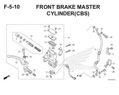 Katalog Suku Cadang Honda BeAT POP eSP K61