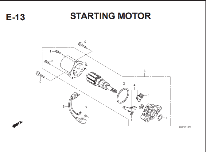 Katalog Suku Cadang Honda Blade 110
