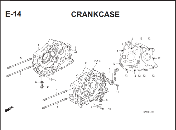 Katalog Suku Cadang Honda Blade 110