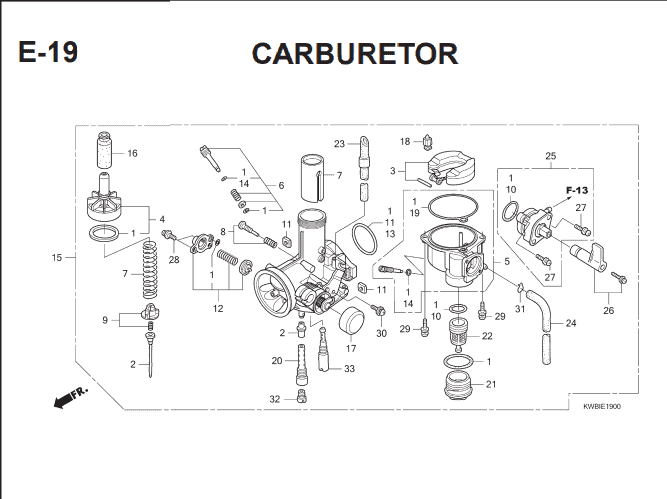 Katalog Suku Cadang Honda Blade 110