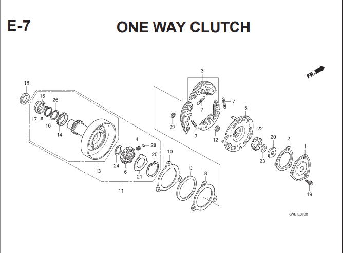 Katalog Suku Cadang Honda Blade 110