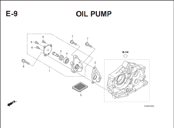 Katalog Suku Cadang Honda Blade 110