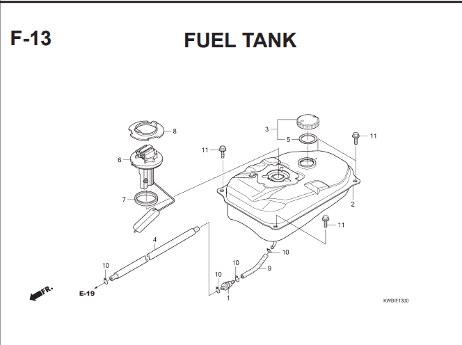 Katalog Suku Cadang Honda Blade 110