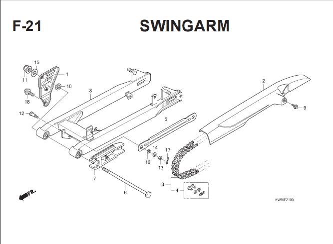 Katalog Suku Cadang Honda Blade 110