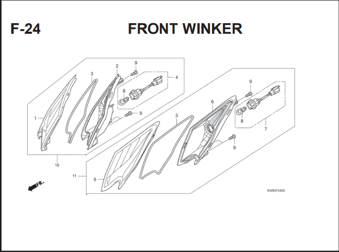 Katalog Suku Cadang Honda Blade 110