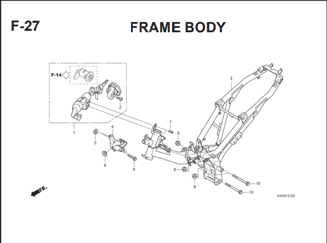 Katalog Suku Cadang Honda Blade 110