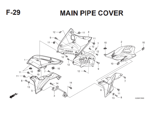 Katalog Suku Cadang Honda Blade 110