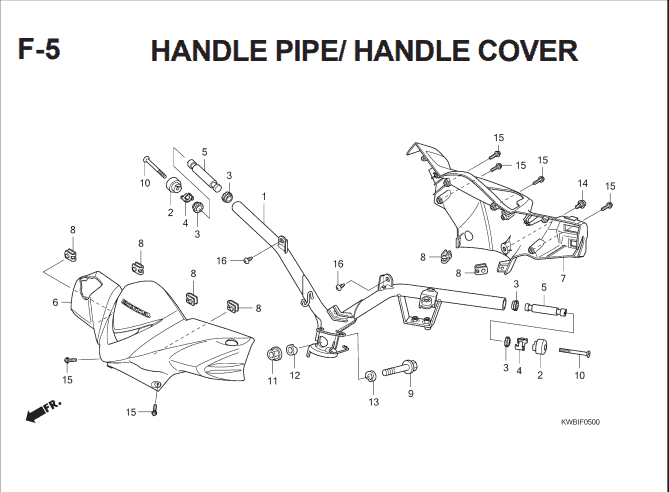 Katalog Suku Cadang Honda Blade 110