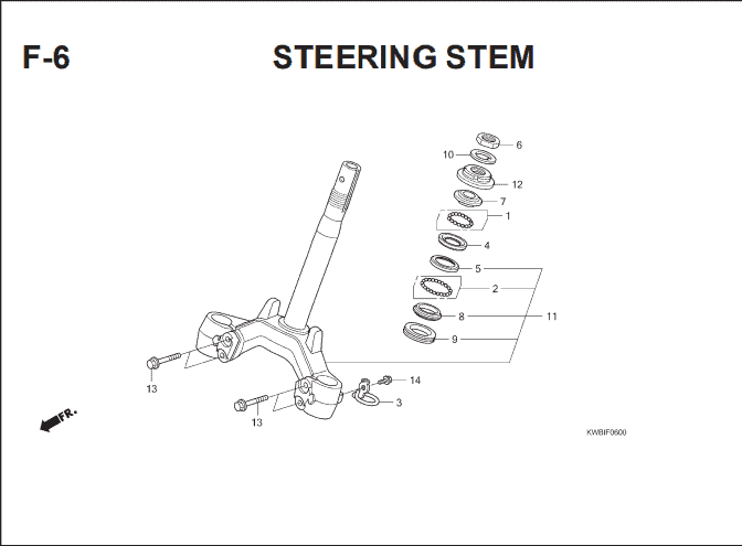 Katalog Suku Cadang Honda Blade 110